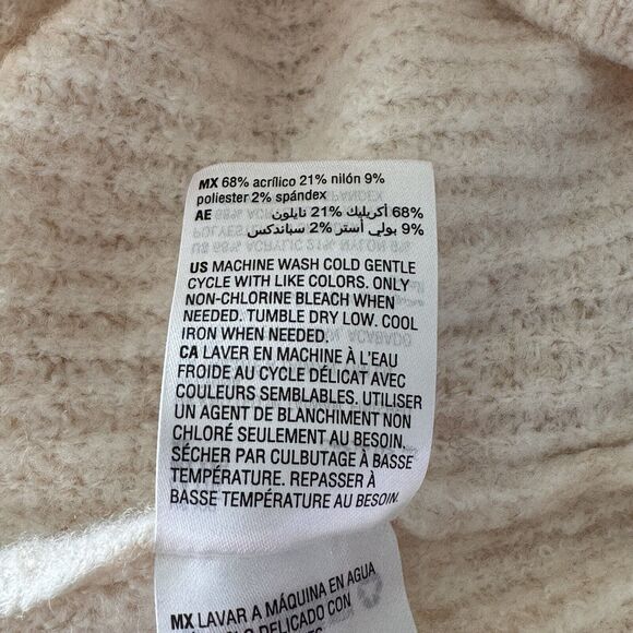 Style & Co XX-Large Cowl Neck Tunic Sweater Long Sleeve Stretch Soft Light Pink - Picture 7 of 7